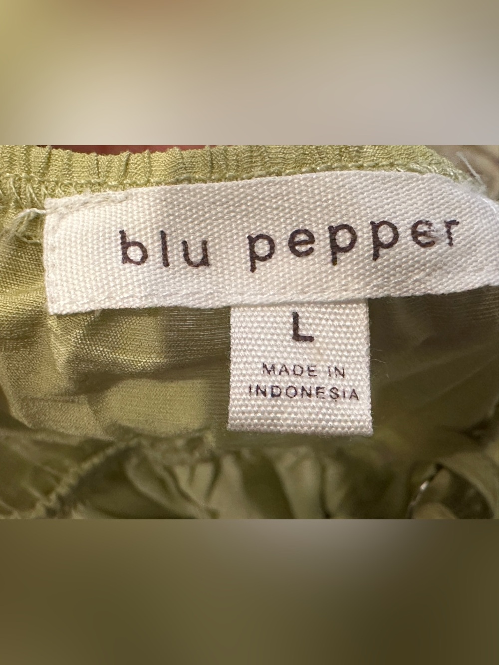 Blu Pepper Lime Green Spaghetti Strap Maxi Dress/NWOT - Picture 9 of 11